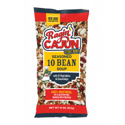 Ragin Cajun Ten Bean Soup 16oz