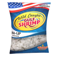 Big Easy Foods Gulf Shrimp 150-Up PUD 1lb