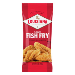 Flavorful and Crispy Coating for Fried Foods with Louisiana Fish Fry Cajun Fry - 10oz