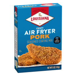 Crispy and Flavorful Pork Coating with Louisiana Fish Fry Air Fry Pork Coating Mix - 5oz