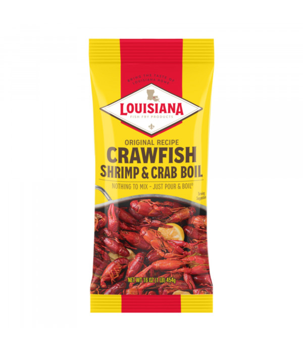 Louisiana Fish Fry Crawfish Crab & Shrimp Boil 16oz