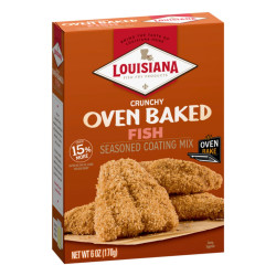 Louisiana Fish Fry Crunchy Oven Baked Fish 6oz