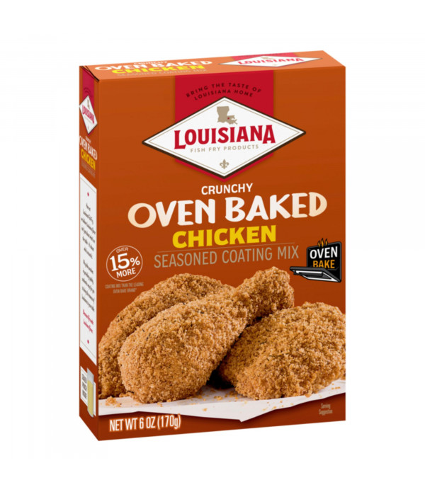 Louisiana Fish Fry Crunchy Oven Baked Chicken 6oz
