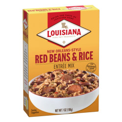 Delicious and Hearty Red Beans and Rice Mix from Louisiana Fish Fry - 7oz