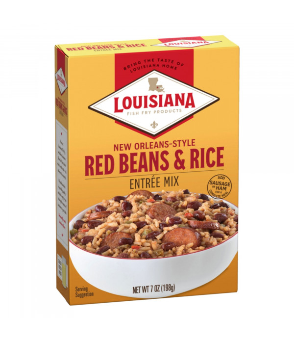 Louisiana Fish Fry Red Beans & Rice Mix 7oz