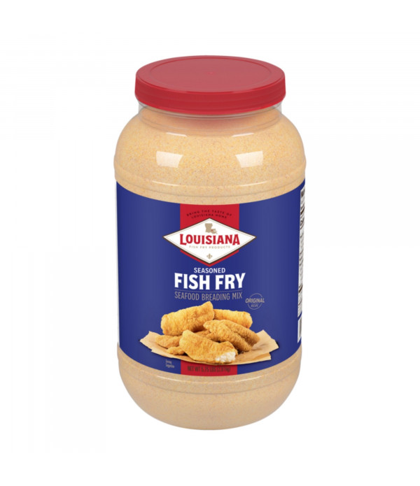 Louisiana Fish Fry Seasoned Fish Fry Gallon