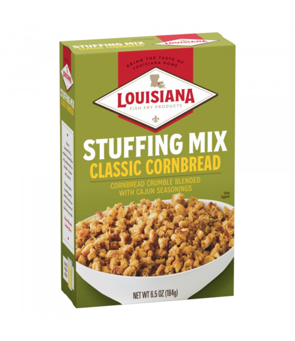 Louisiana Fish Fry Stuffing Mix Classic Cornbread 6.5oz