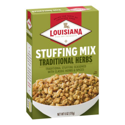Louisiana Fish Fry Stuffing Mix Traditional Herbs 6oz