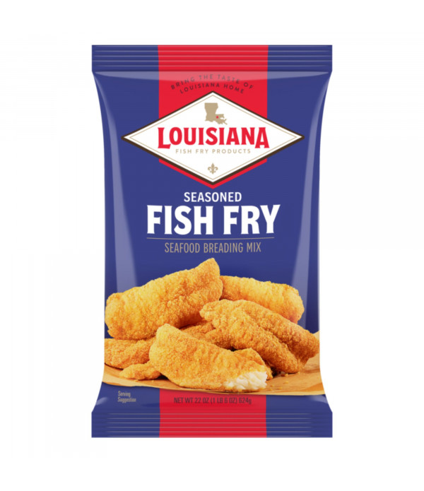 Louisiana Fish Fry Seasoned Fish Fry 22oz