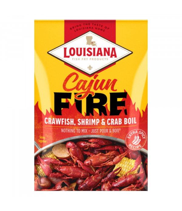 Louisiana Fish Fry Cajun Fire Boil 25lb