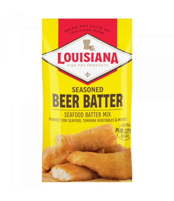 Louisiana Fish Fry Beer Batter Mix 25lb