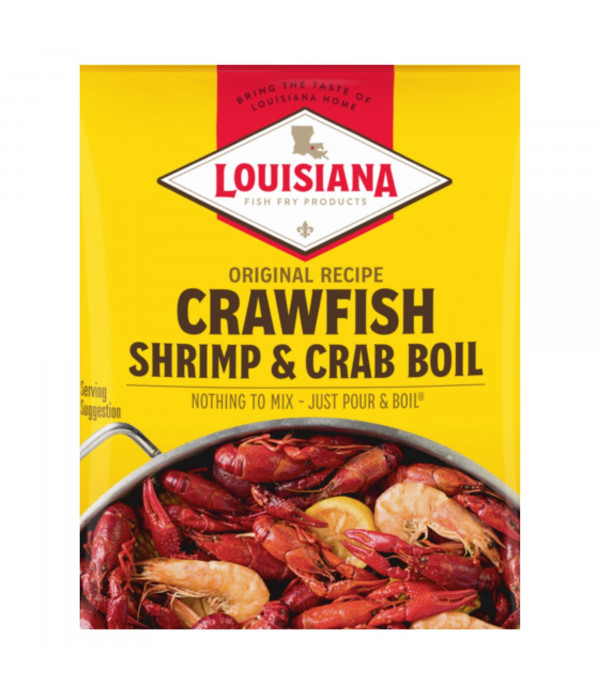 Louisiana Fish Fry Crawfish Crab & Shrimp Boil 25lb
