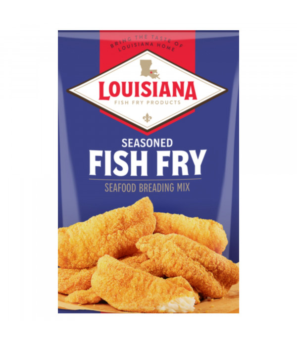 Louisiana Fish Fry Seasoned Fish Fry 25lb