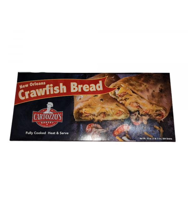 Experience the Taste of New Orleans with Cartozzo's Crawfish Bread - 18oz