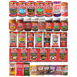 "THE WORKS" Ragin' Cajun & Cajun's Choice All-In Variety Pack