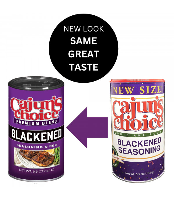 Cajun's Choice Blackened Seasoning 6.5oz	