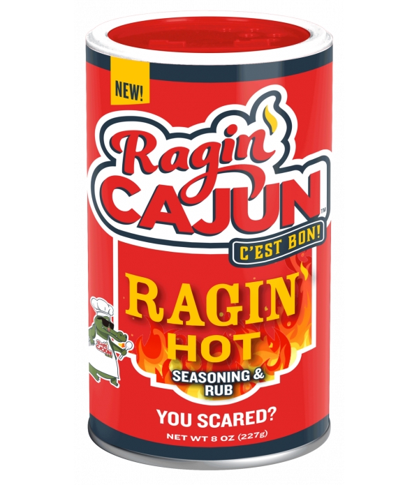 Ragin Cajun 8oz "Ragin' Hot" Cajun Seasoning & Rub