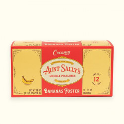 Aunt Sally's Creamy Banana Foster Pralines 12 Pack