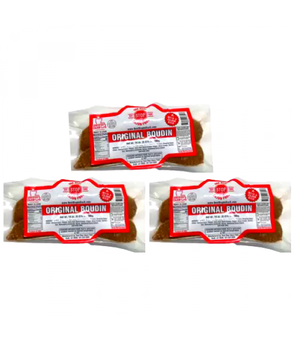 The Best Stop Original Boudin (Pack of 3) - Shipping Included