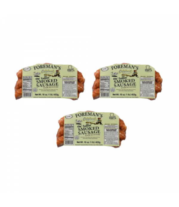 Good Ole Fashioned Sausage (Pack of 3) - Shipping Included