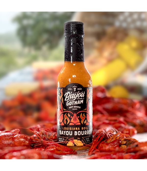 Bayou Bourre Louisiana Boil - Hot Sauce - The Essence of Crawfish Season