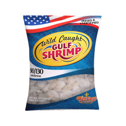 Big Easy Foods Gulf Shrimp 90-130ct PUD 1lb