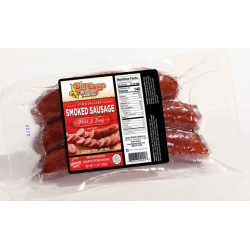 Big Easy Foods Pork & Beef Smoked Sausage 14oz