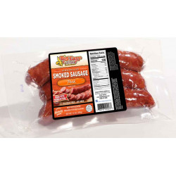 Big Easy Foods Pork Smoked Sausage 14oz