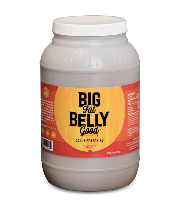 Big Fat Belly Good HOT Cajun Seasoning 128oz