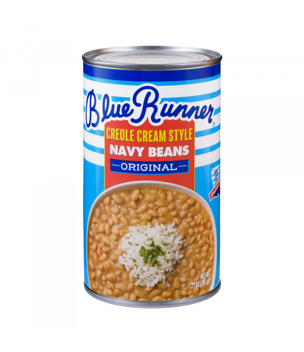 Blue Runner Creole Cream Style Navy Beans 27oz