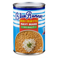 Blue Runner No Salt  Creole Cream Style Navy Beans...