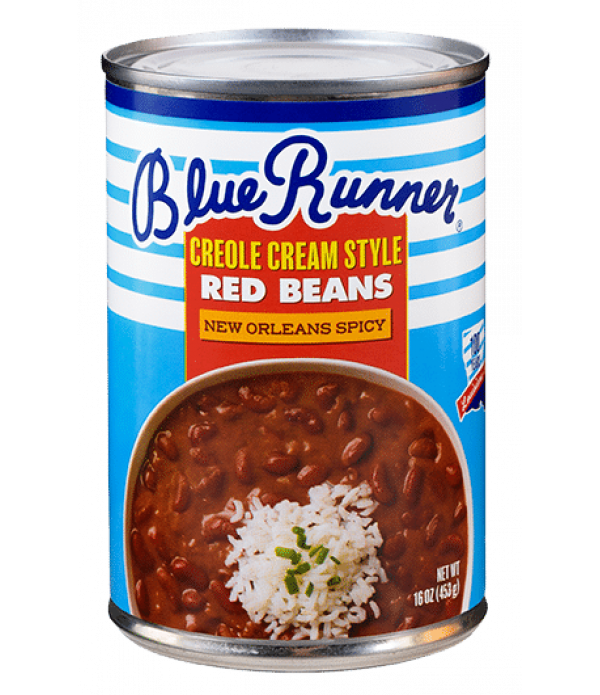 Blue Runner Creole Cream Style Spicy Red Beans 16oz