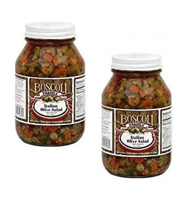 Boscoli Italian Olive Salad 32oz 2 Pack
