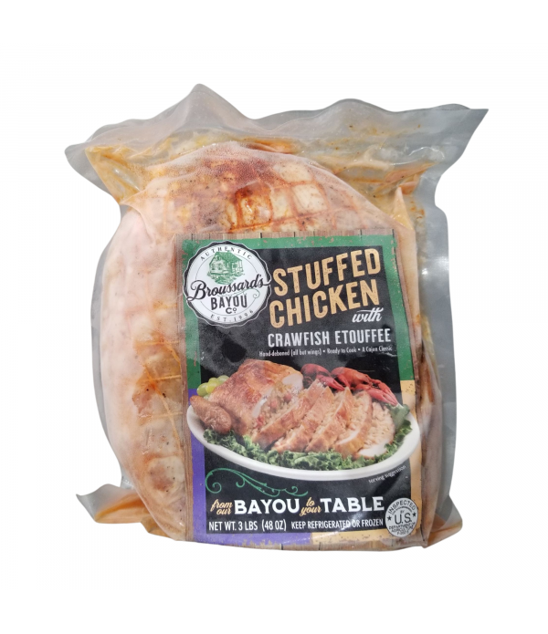 Broussards Bayou Company Stuffed Chicken w/Crawfish Etouffee 3lb