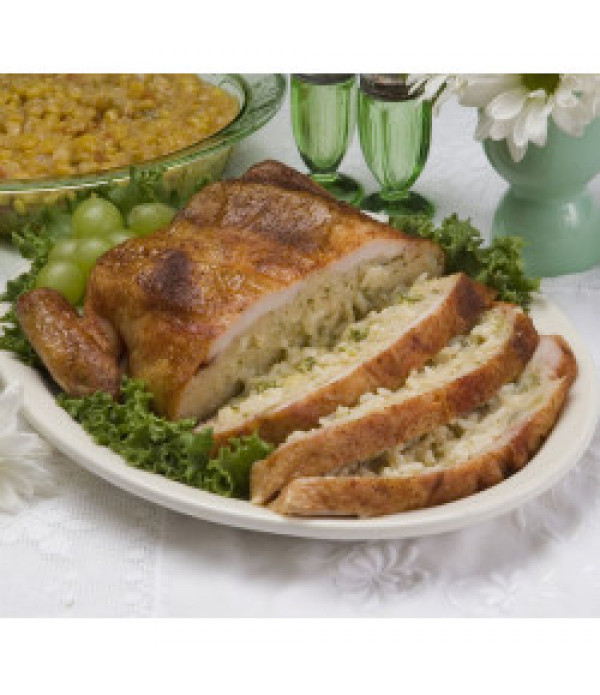 Broussards Bayou Company Stuffed Chicken w/Broccoli, Rice & Cheese 3lb