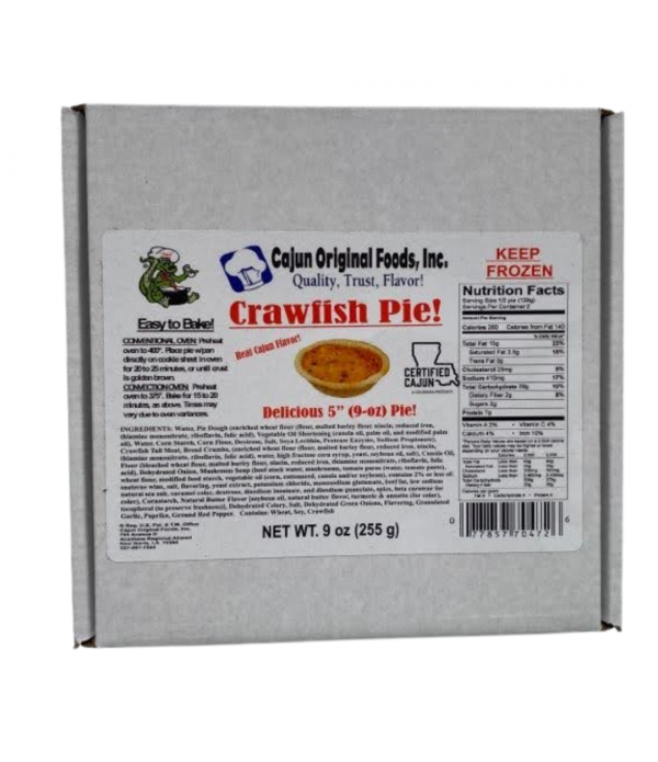 Cajun Original Crawfish Pies 1pk 5in