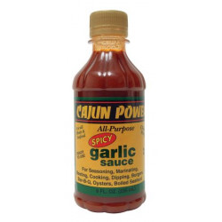 Cajun Power Spicy Garlic Sauce 8oz