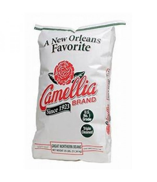Camellia Great Northern Beans 25 lb