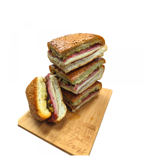 Central Grocery’s Original Muffuletta Sandwich 2 Pack (Serves 6-8)