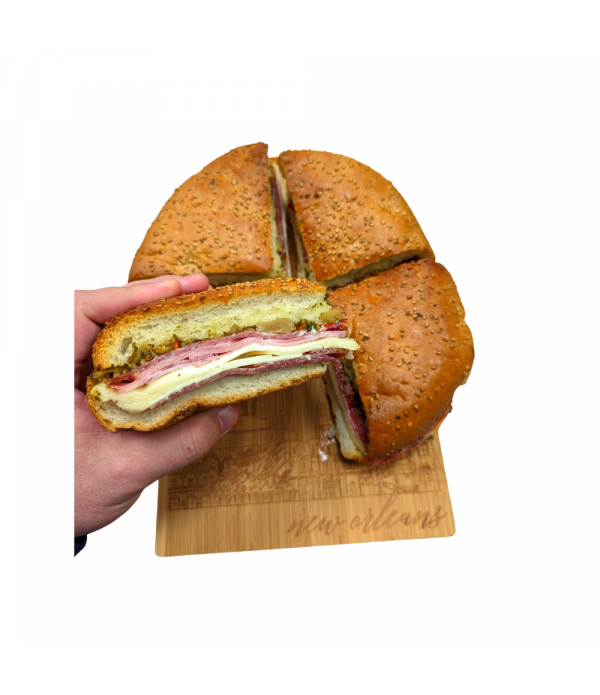 Central Grocery’s Original Muffuletta Sandwich 4 Pack (Serves 14-16)