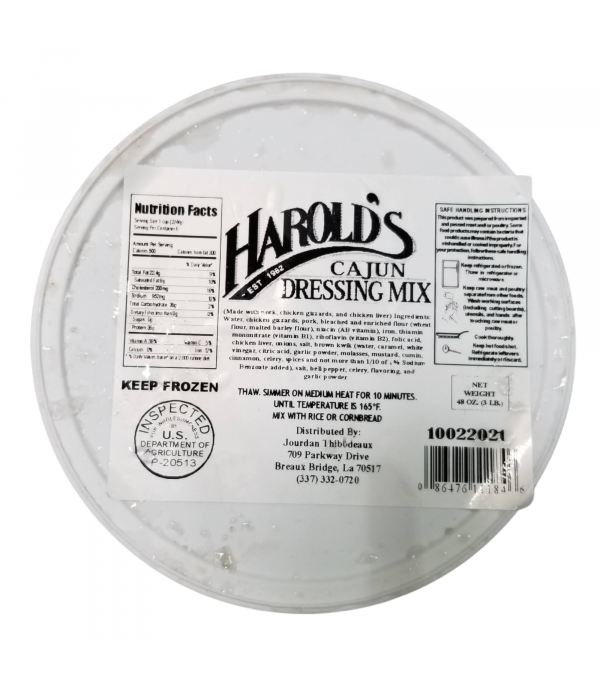 Comeaux's Harold's Rice Dressing Mix 3lb