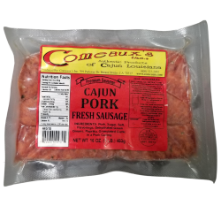 Comeaux's Smoked Pork Sausage 1lb