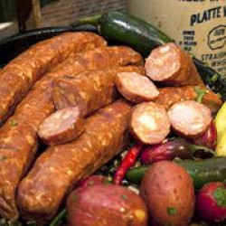 Comeaux's Smoked Pork & Jalapeno Sausage 1lb