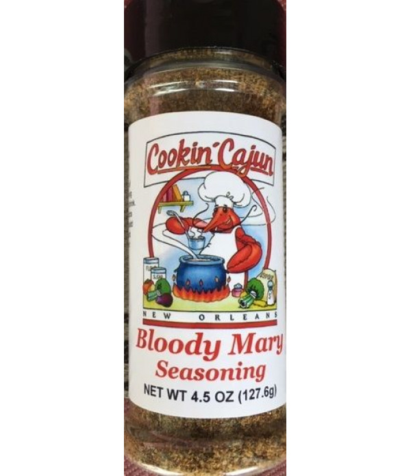 Cookin' Cajun Bloody Mary Seasoning 4.5oz