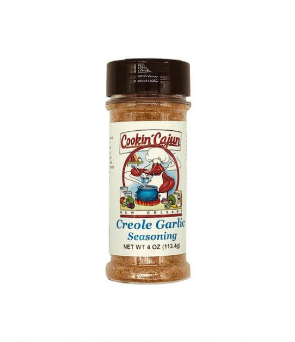 Cookin' Cajun Creole Garlic Seasoning 4oz