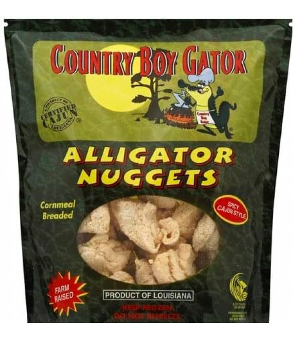 Country Boy Gator Breaded Alligator Nugget 4lb