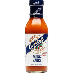 Crystal Pure Louisiana Original Wing Sauce 12oz