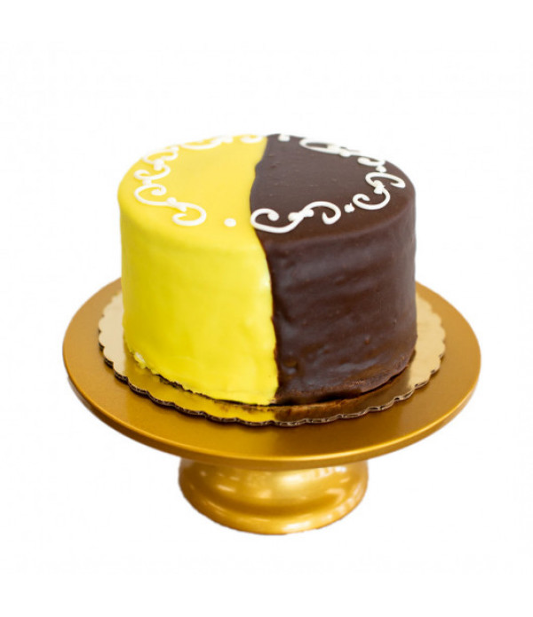 Chocolate & Lemon Doberge Cake