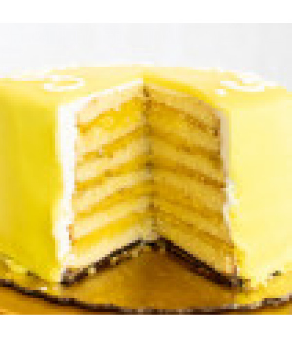 Gambino's Lemon Doberge Cake