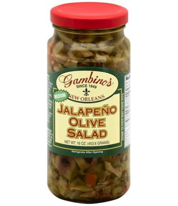 Gambino's Jalapeno Italian Olive Salad 16oz